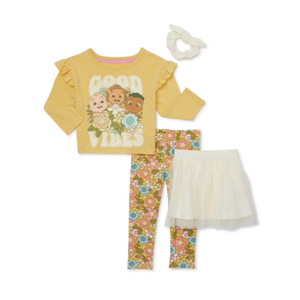 Cocomelon 'Good Vibes' Outfit Set